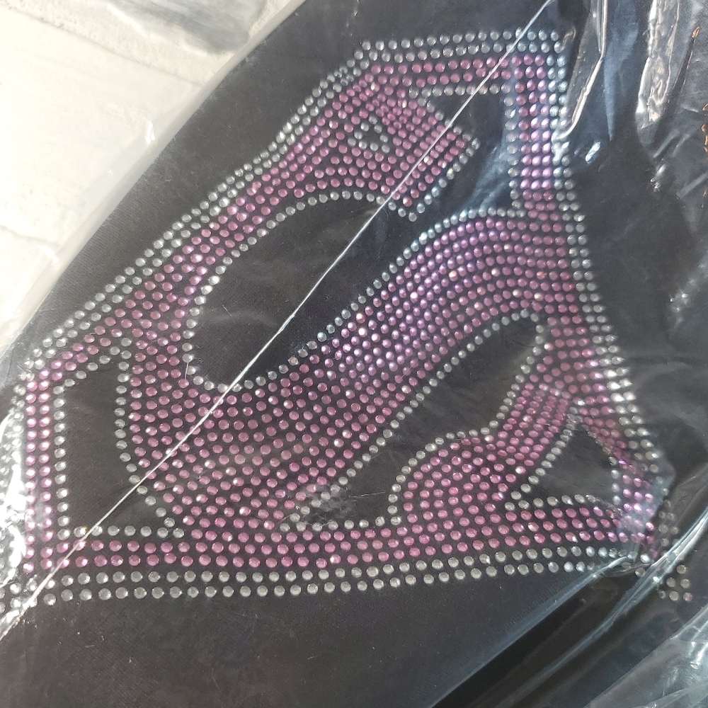 NWT Doll Kill x DC Rhinestone Supergirl Mini Dress Size: 2X